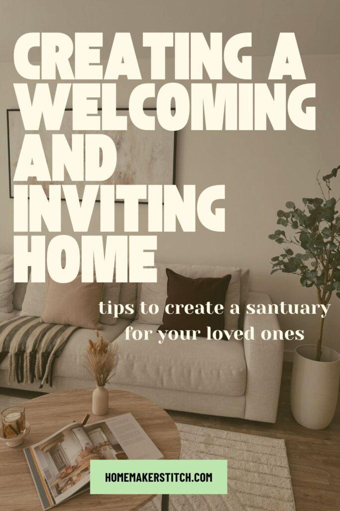 welcoming home pinterest pin photo