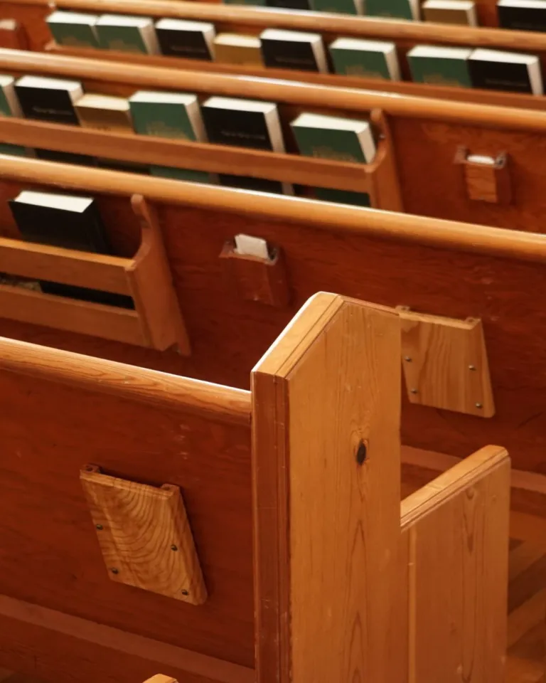 5 sunday self care ideas photo of wooden church pews 